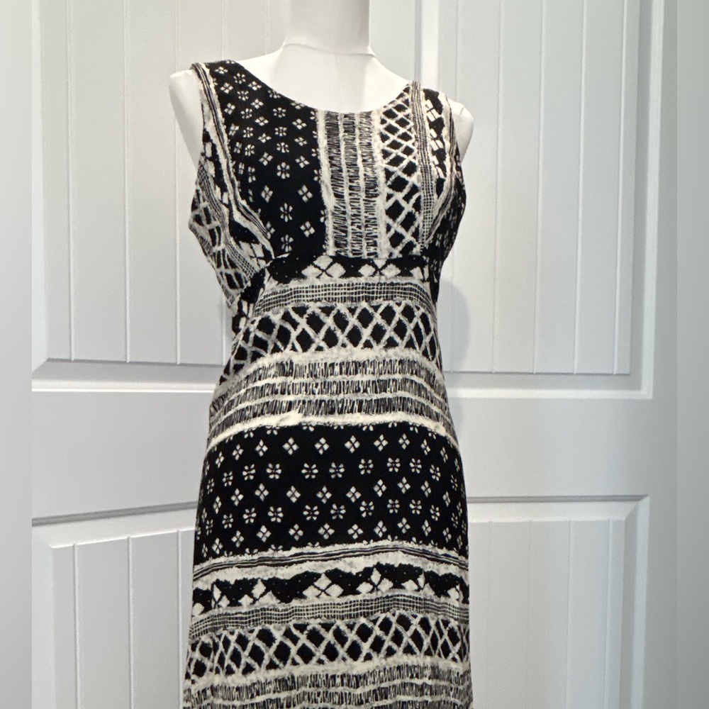Nina Piccalino Sleeveless Maxi Dress Multiple Patterns Rayon Back Zipper Closure
